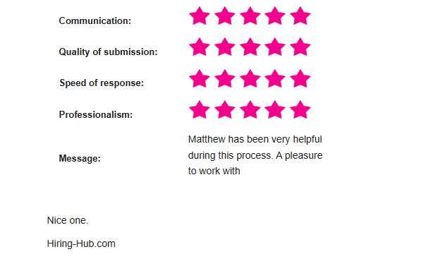 5 Star Review – M&E Engineering Company